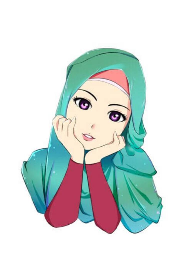 Detail Gambar Animasi Muslimah Cantik Gambar Animasi Muslimah Pelajar Nomer 5