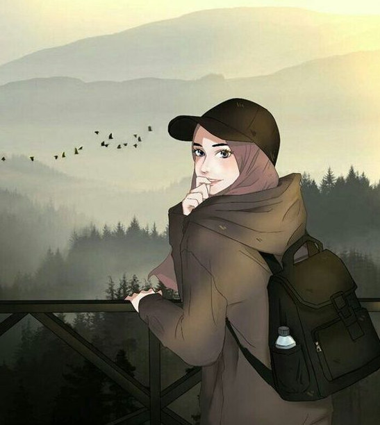 Detail Gambar Animasi Muslimah Cantik Gambar Animasi Muslimah Pelajar Nomer 36