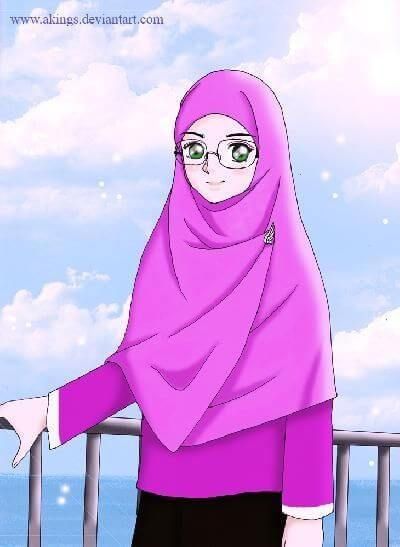 Detail Gambar Animasi Muslimah Cantik Gambar Kata Animasi Muslimah Nomer 45