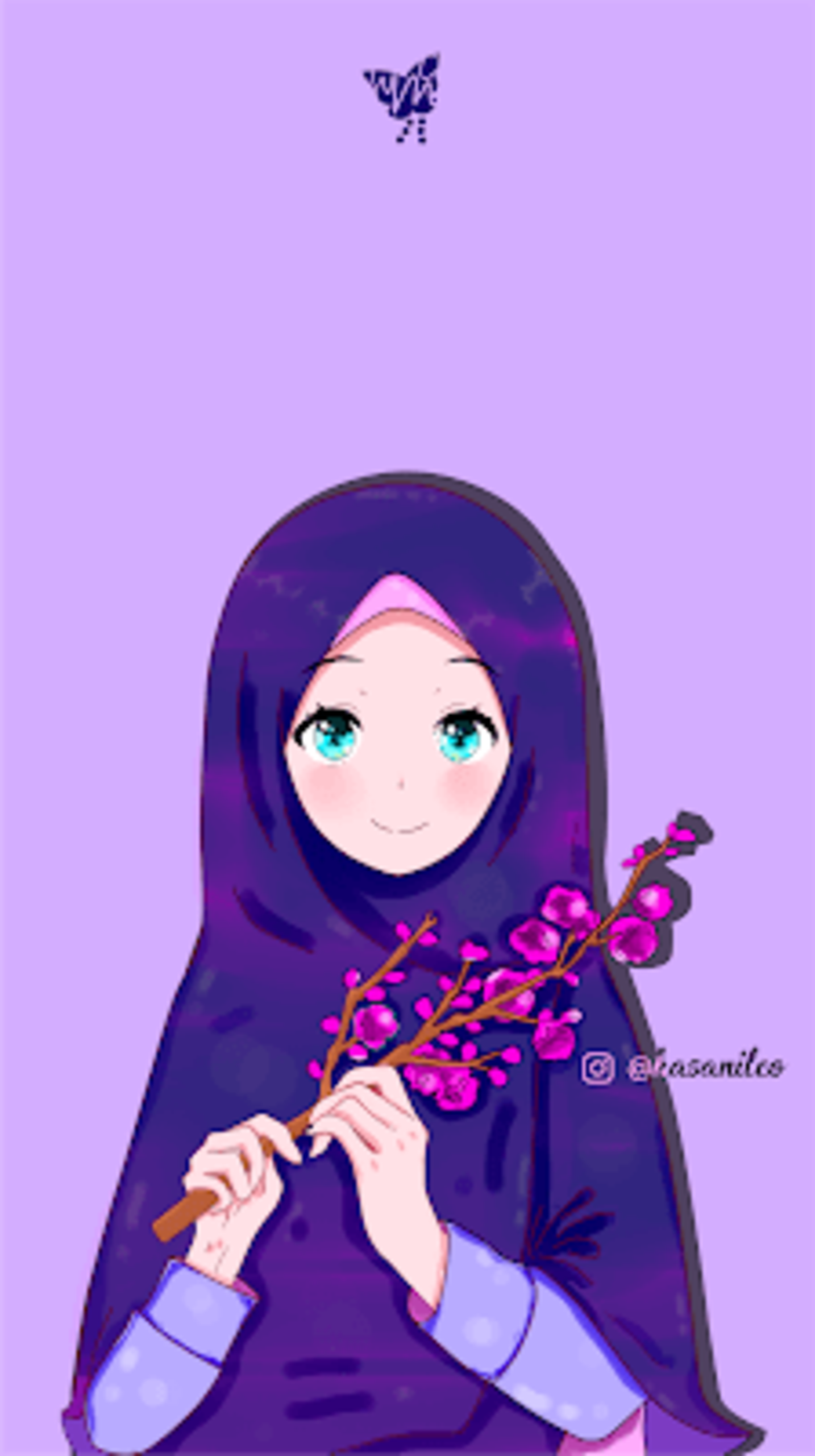 Detail Gambar Animasi Muslimah Cantik Kata Animasi Gambar Islam Nomer 33