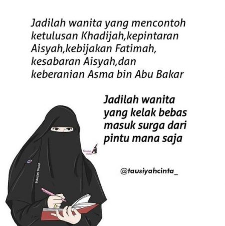 Detail Gambar Animasi Muslimah Cantik Kata Animasi Gambar Islam Bercadar Nomer 5