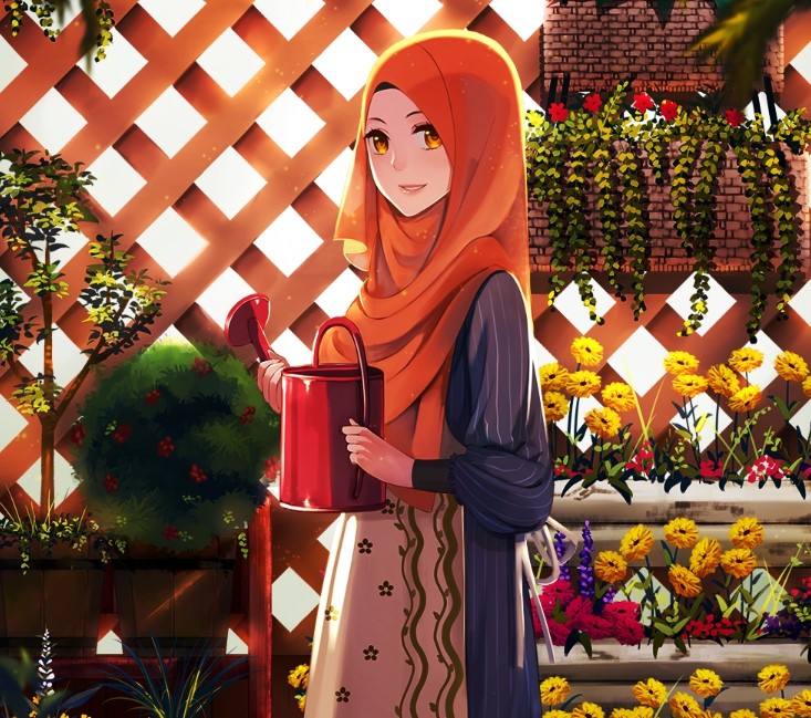 Detail Gambar Animasi Muslimah Cantik Kata Animasi Gambar Islam Bercadar Nomer 39