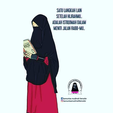 Detail Gambar Animasi Muslimah Cantik Kata Animasi Gambar Islam Bercadar Nomer 10