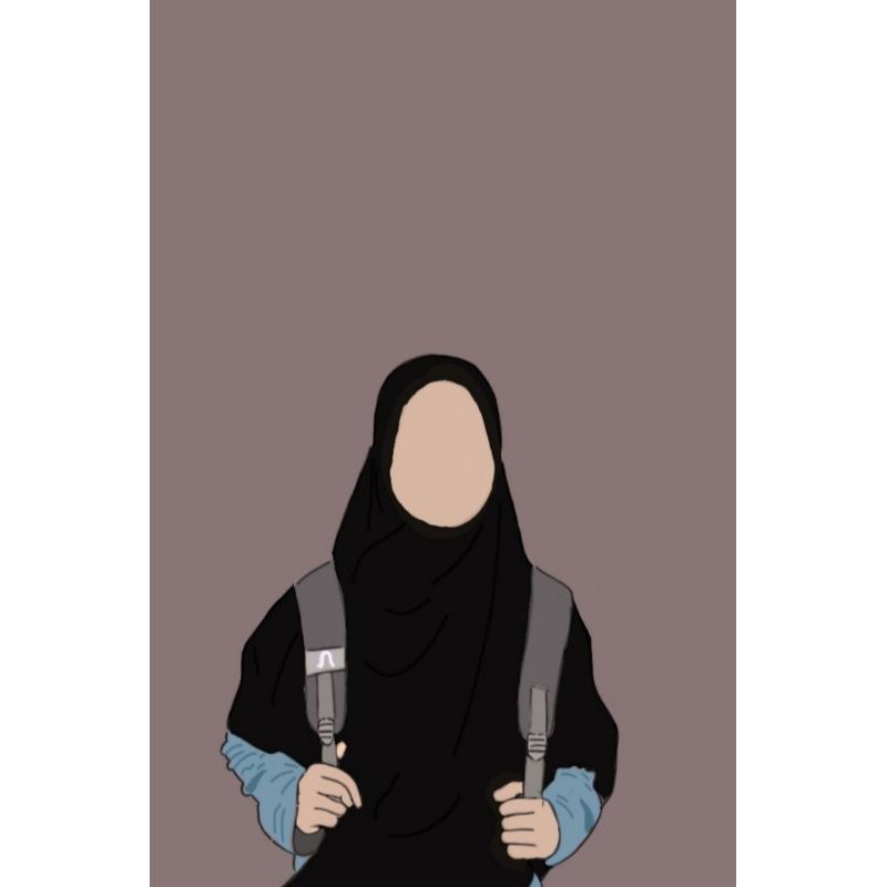 Detail Gambar Animasi Muslimah Setengah Badan Nomer 15