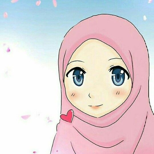 Detail Gambar Animasi Muslimah Setengah Badan Nomer 3