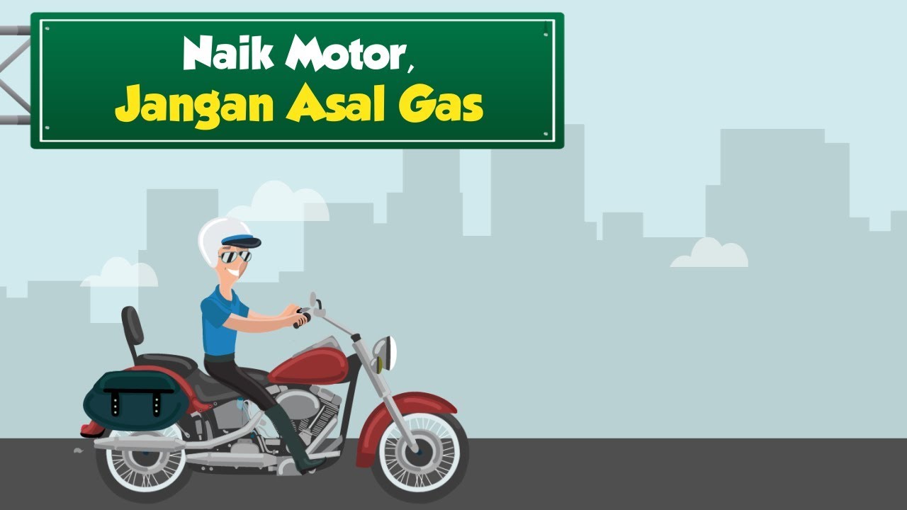 Detail Gambar Animasi Naik Motor Nomer 26