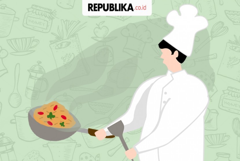 Detail Gambar Animasi Orang Memasak Nomer 17