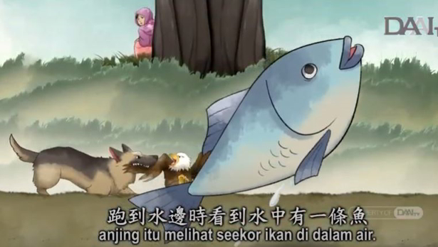 Detail Gambar Animasi Orang Yang Sedng Pegang Ikan Nomer 29