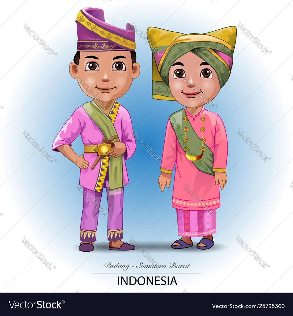 Gambar Animasi Pakaian Adat - KibrisPDR