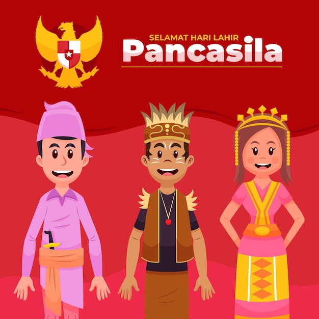 Detail Gambar Animasi Pancasila Dan Anak Anak Nomer 44