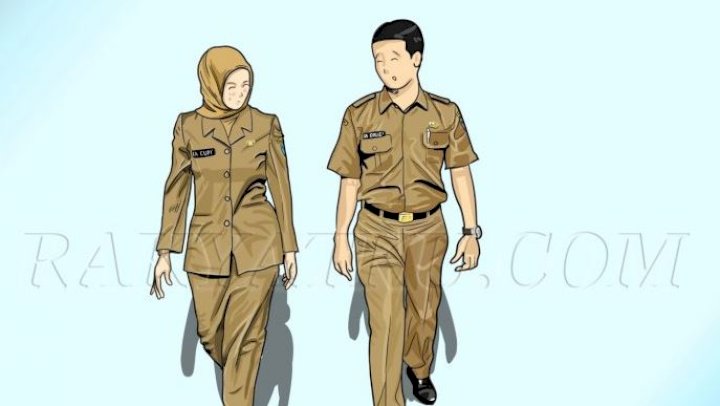 Detail Gambar Animasi Pasangan Tni Dan Muslimah Nomer 7