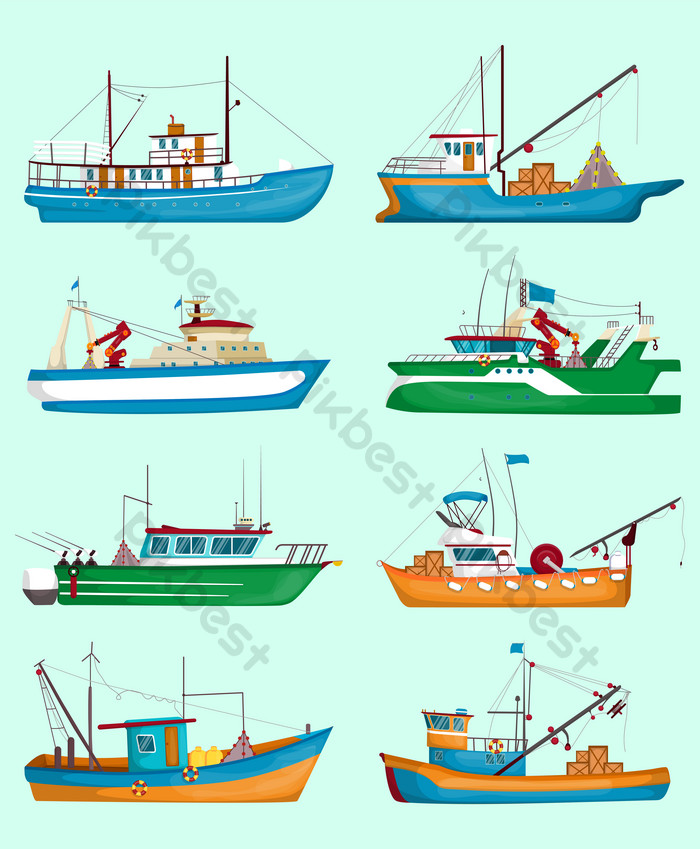Detail Gambar Animasi Perahu Nelayan Nomer 4