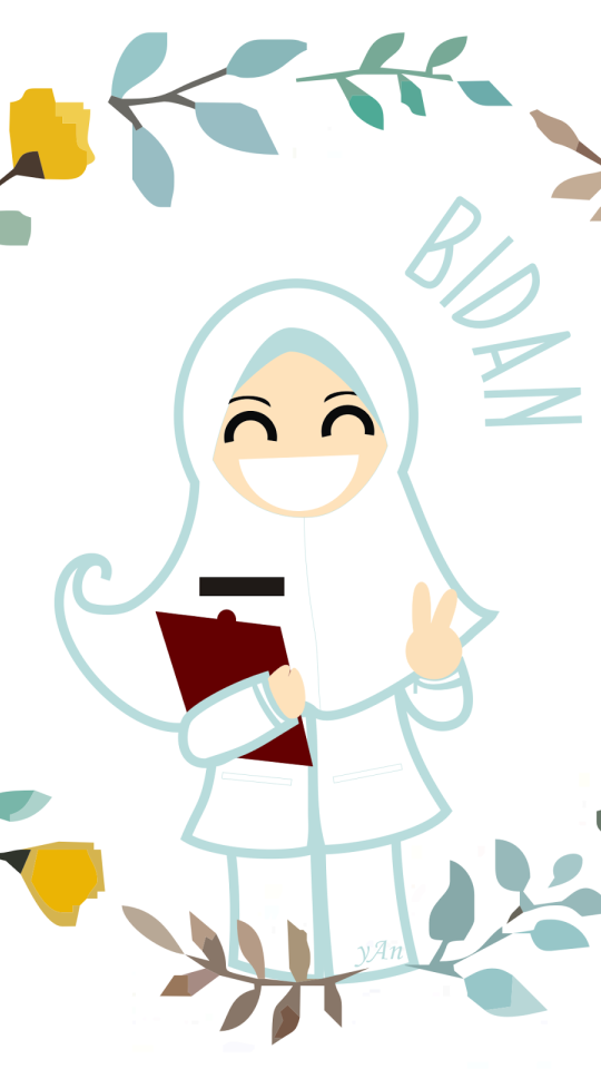 Detail Gambar Animasi Perawat Berhijab Nomer 26