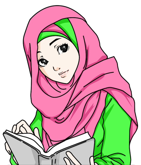 Detail Gambar Animasi Perempuan Berjilbab Nomer 11