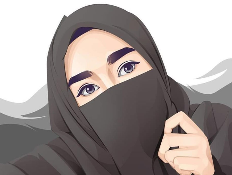 Detail Gambar Animasi Perempuan Berjilbab Nomer 14