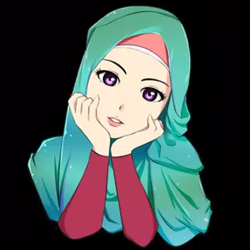 Detail Gambar Animasi Perempuan Berjilbab Nomer 24