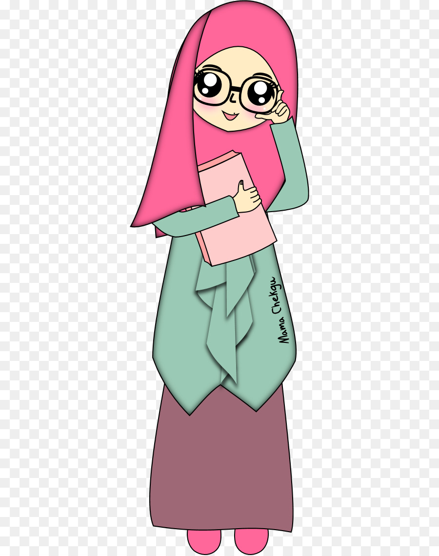 Detail Gambar Animasi Perempuan Hijab Nomer 4