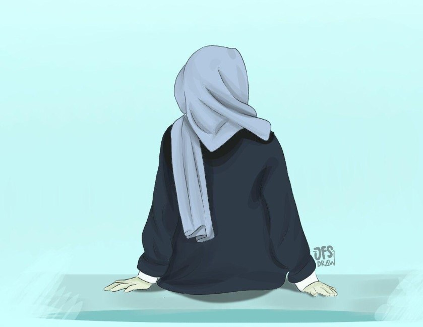 Detail Gambar Animasi Perempuan Hijab Nomer 34