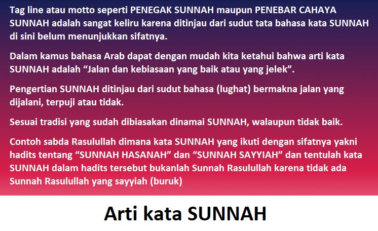 Detail Gambar Apakah Arti Sunnah Rasul Nomer 5