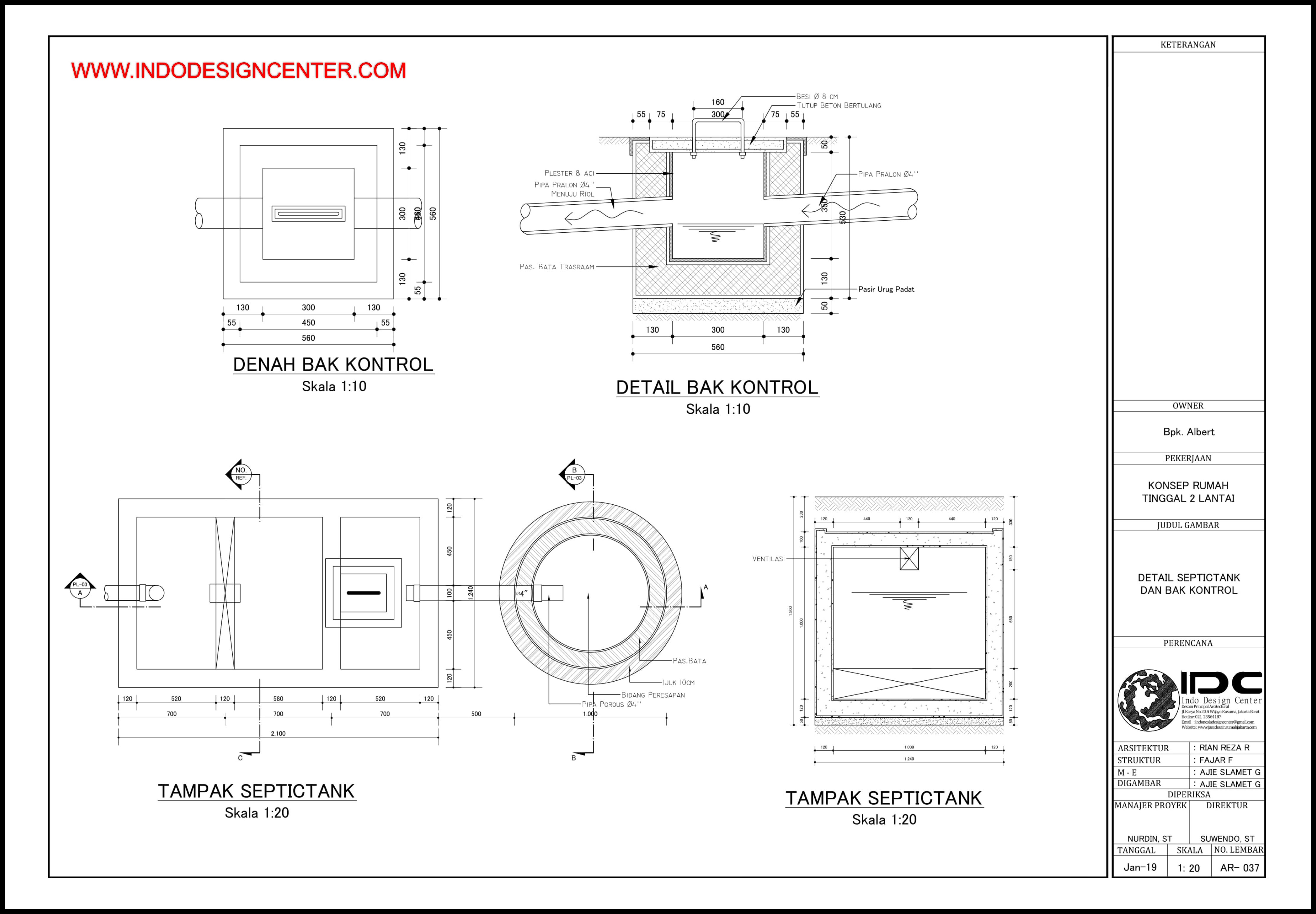 Detail Gambar Auto Cad Untuk Detail Septic Tank Nomer 29