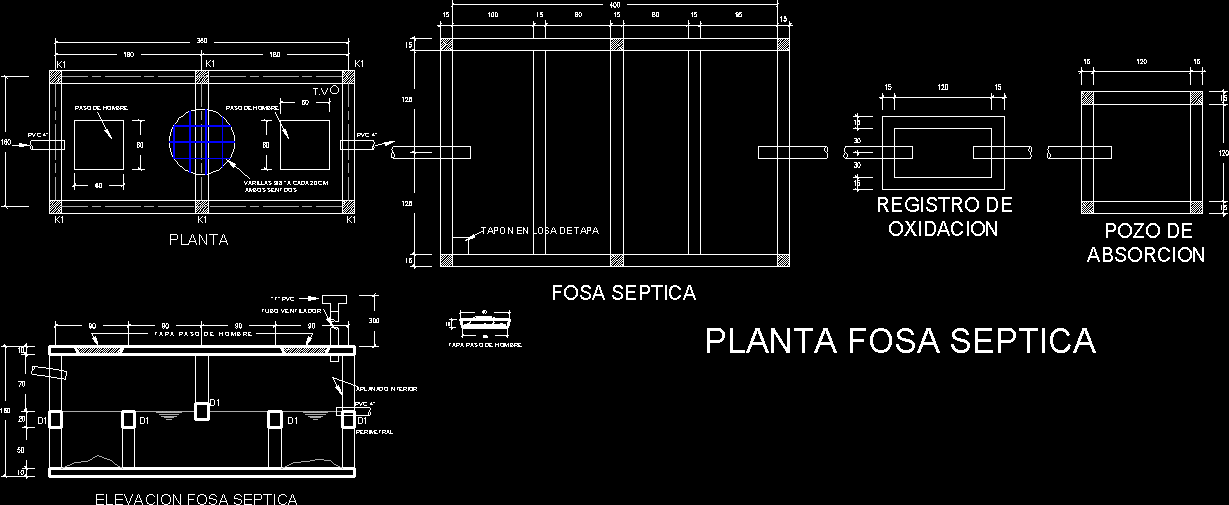 Detail Gambar Auto Cad Untuk Detail Septic Tank Nomer 37