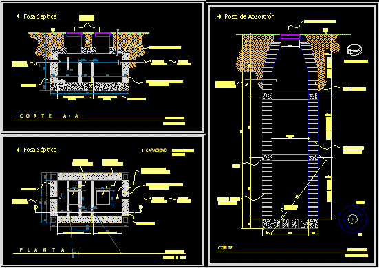 Detail Gambar Auto Cad Untuk Detail Septic Tank Nomer 41