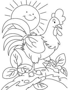 Detail Gambar Ayam Untuk Mewarna Nomer 16