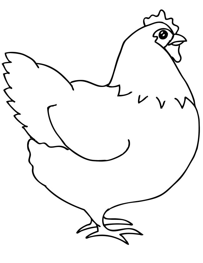 Detail Gambar Ayam Untuk Mewarna Nomer 8