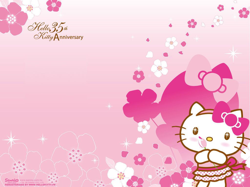 Detail Gambar Background Hello Kitty Nomer 11