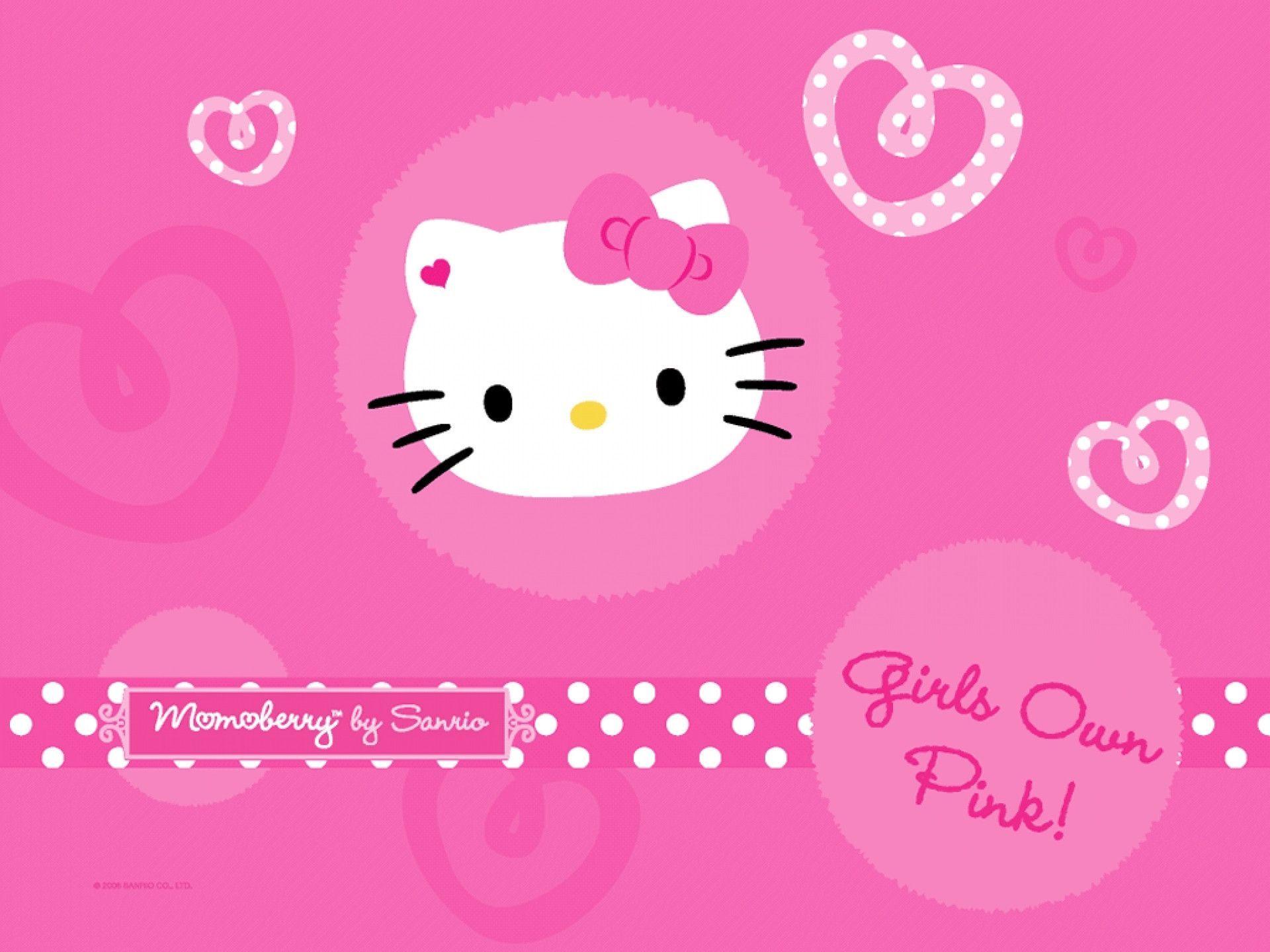 Detail Gambar Background Hello Kitty Nomer 17