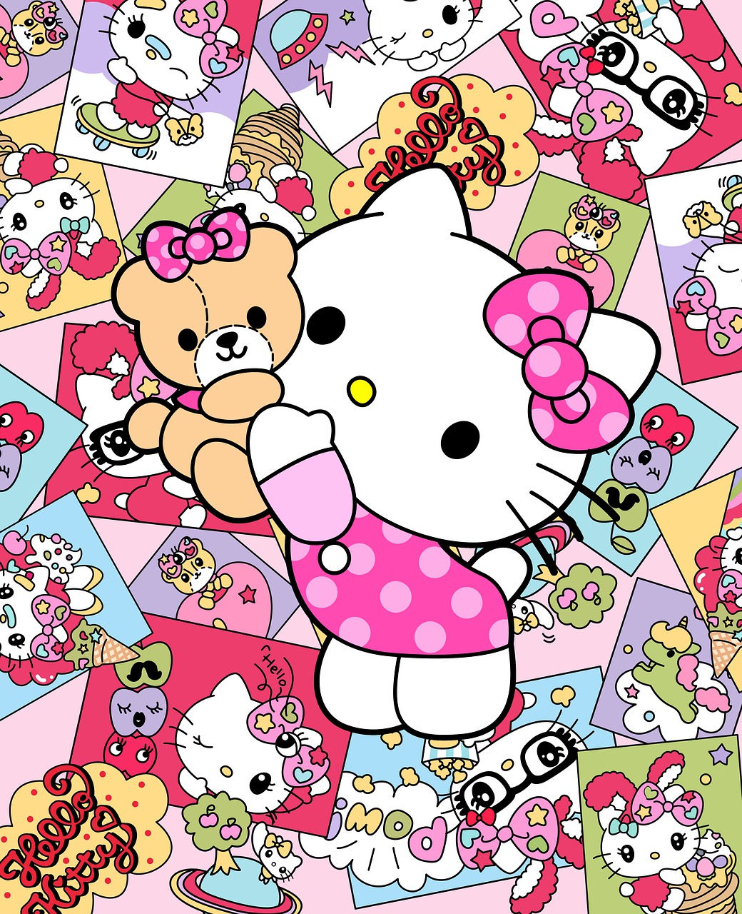 Download Gambar Background Hello Kitty Nomer 36