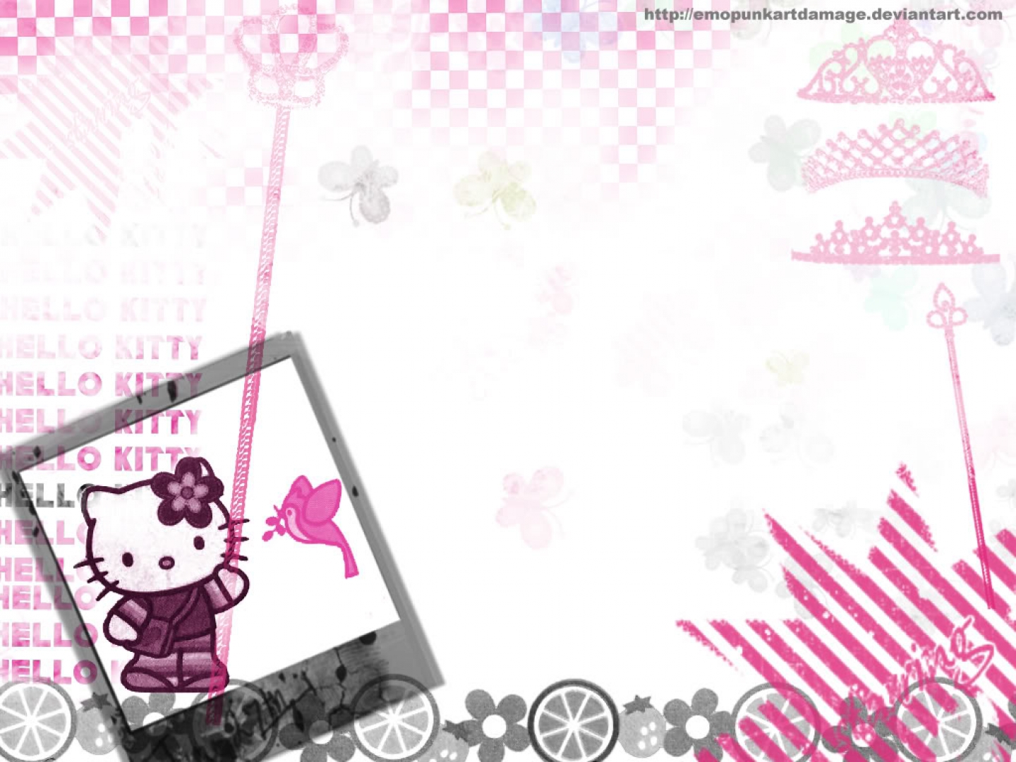 Detail Gambar Background Hello Kitty Nomer 44