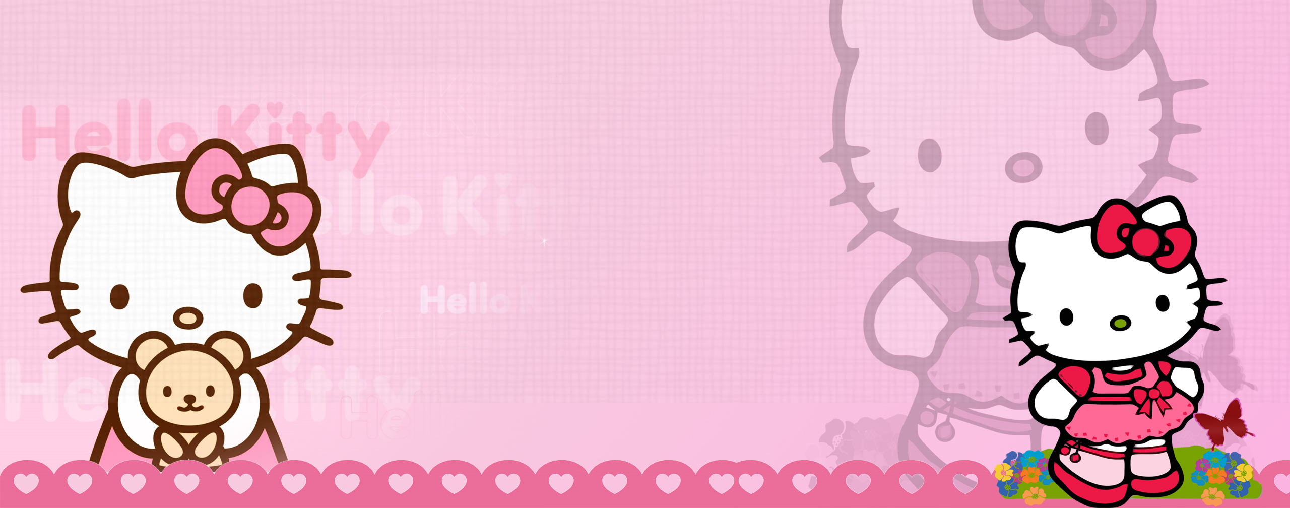 Detail Gambar Background Hello Kitty Nomer 6