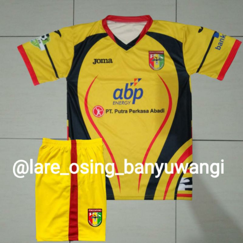 Detail Gambar Baju Bola Terbaru Liga 1 Mitra Kukar Nomer 3