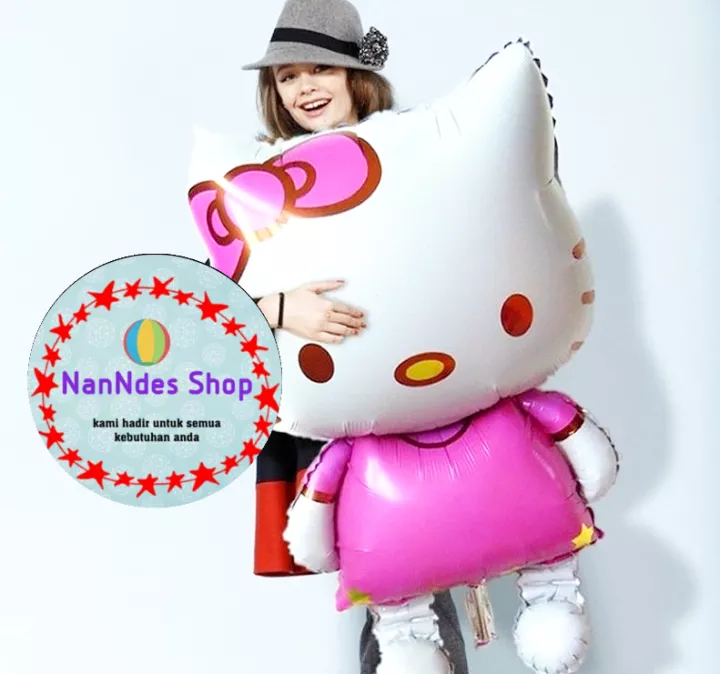 Detail Gambar Balon Hello Kitty Nomer 19