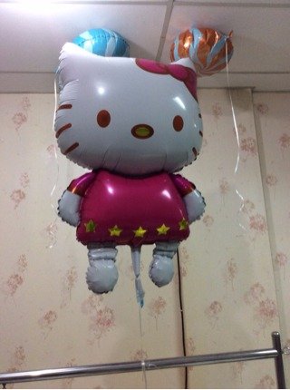 Detail Gambar Balon Hello Kitty Nomer 23
