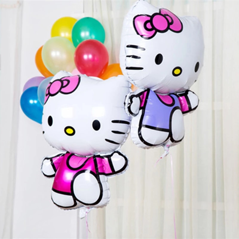 Detail Gambar Balon Hello Kitty Nomer 5
