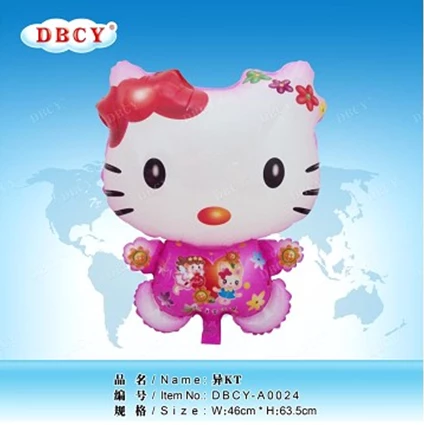 Detail Gambar Balon Hello Kitty Nomer 44