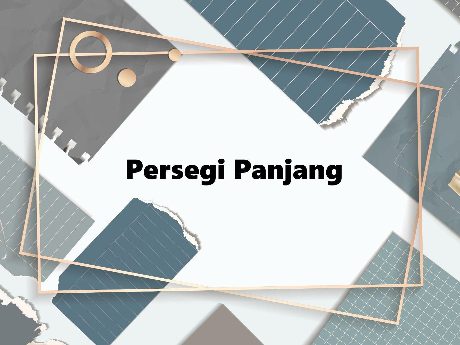 Detail Gambar Bangun Datar Persegi Panjang Nomer 30