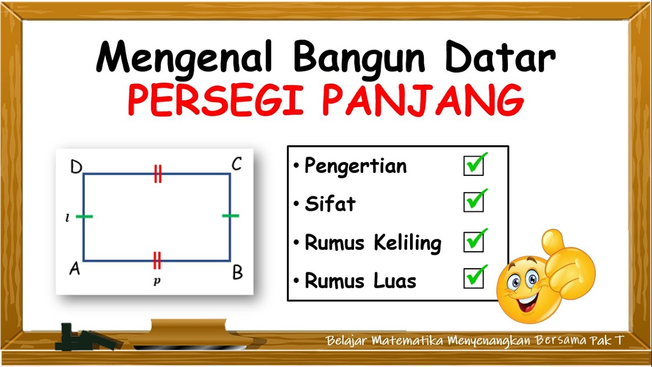 Detail Gambar Bangun Datar Persegi Panjang Nomer 42