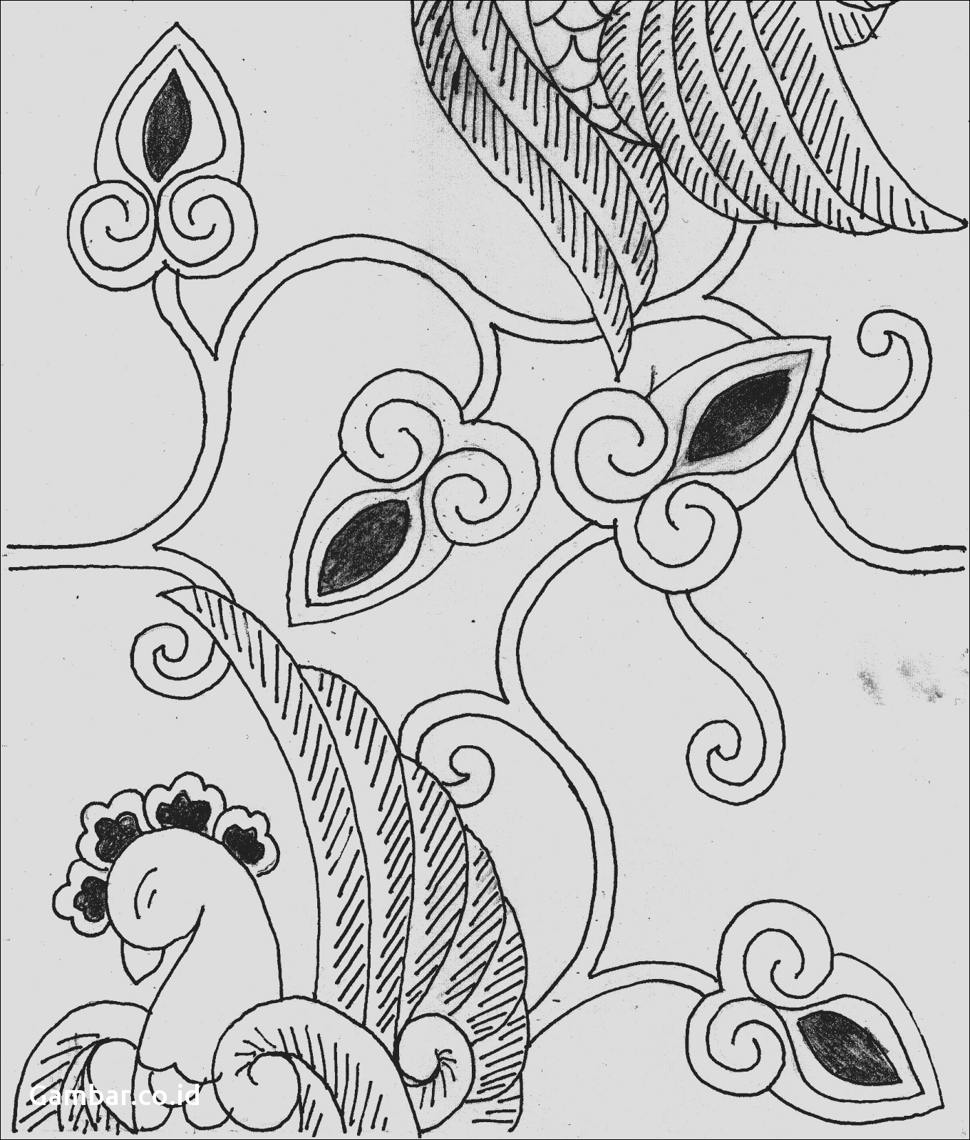 Detail Gambar Batik Bunga Di Buku Gambar Nomer 37