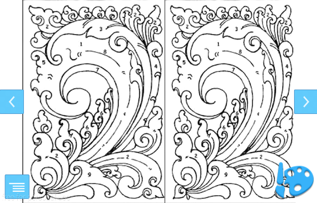 Detail Gambar Batik Bunga Untuk Diwarnai Nomer 49