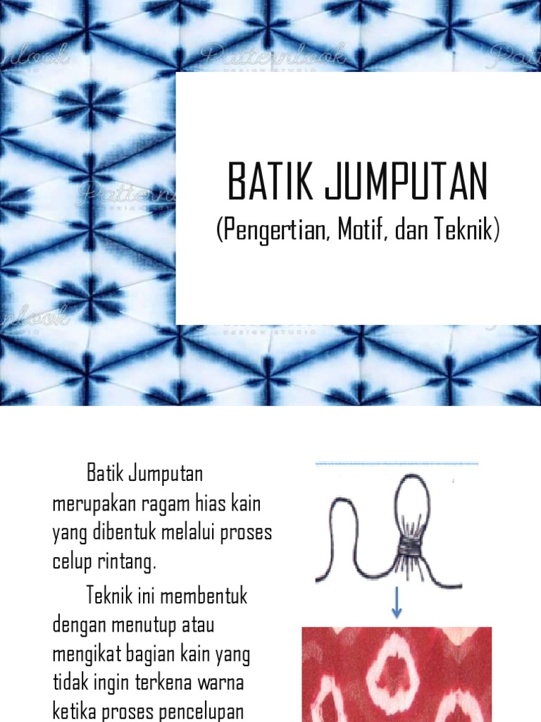 Detail Gambar Batik Jumputan Nomer 44