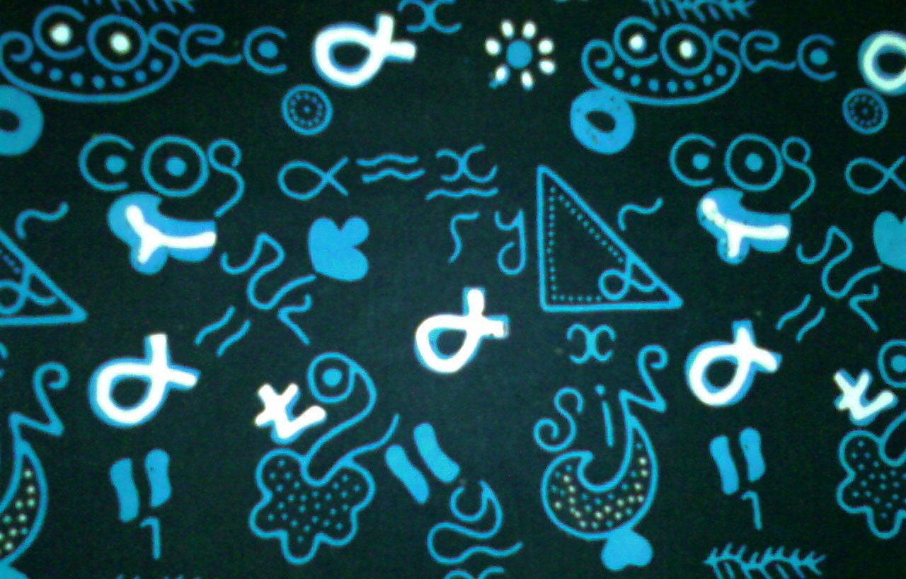 Detail Gambar Batik Segitiga Vektor Warna Biru Nomer 40