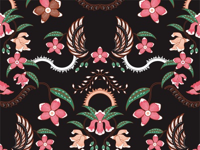 Detail Gambar Batik Vektor Nomer 40