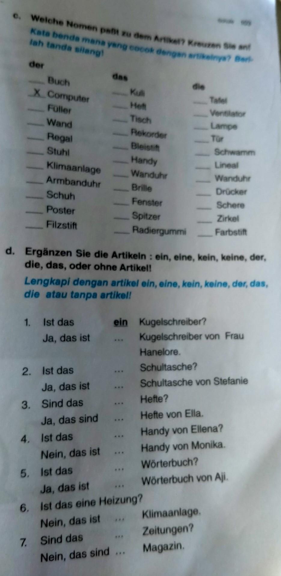 Detail Gambar Benda Sekolah Dalam Bahasa Jerman Beserta Artikelnya Nomer 27