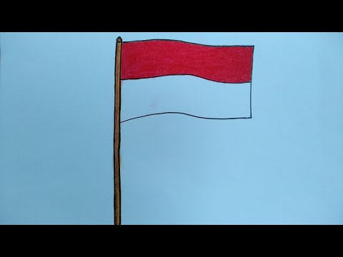 Detail Gambar Bendera Indonesia Untuk Mewarnai Nomer 28