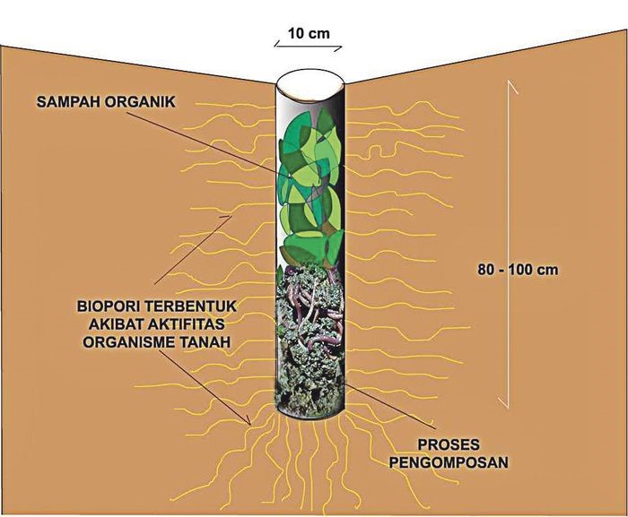 Gambar Biopori Peresapan - KibrisPDR