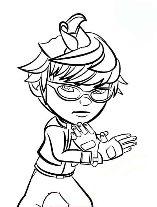 Detail Gambar Boboiboy Untuk Diwarnai Nomer 26