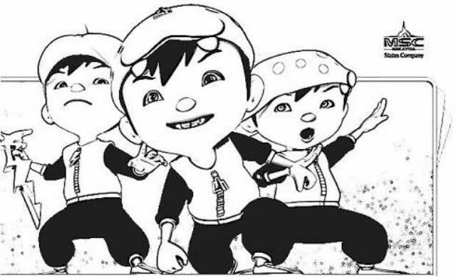 Detail Gambar Boboiboy Untuk Diwarnai Nomer 33